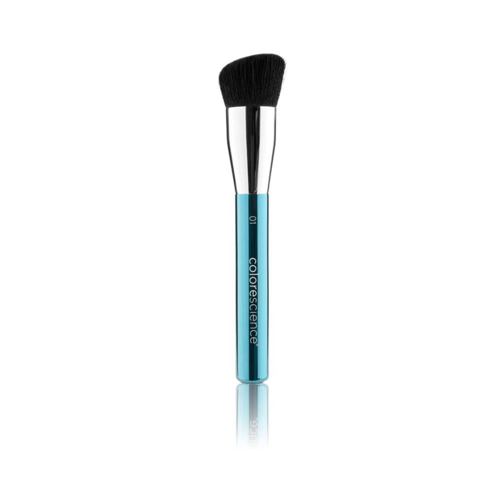 Abgeschrägter Make-up-Pinsel