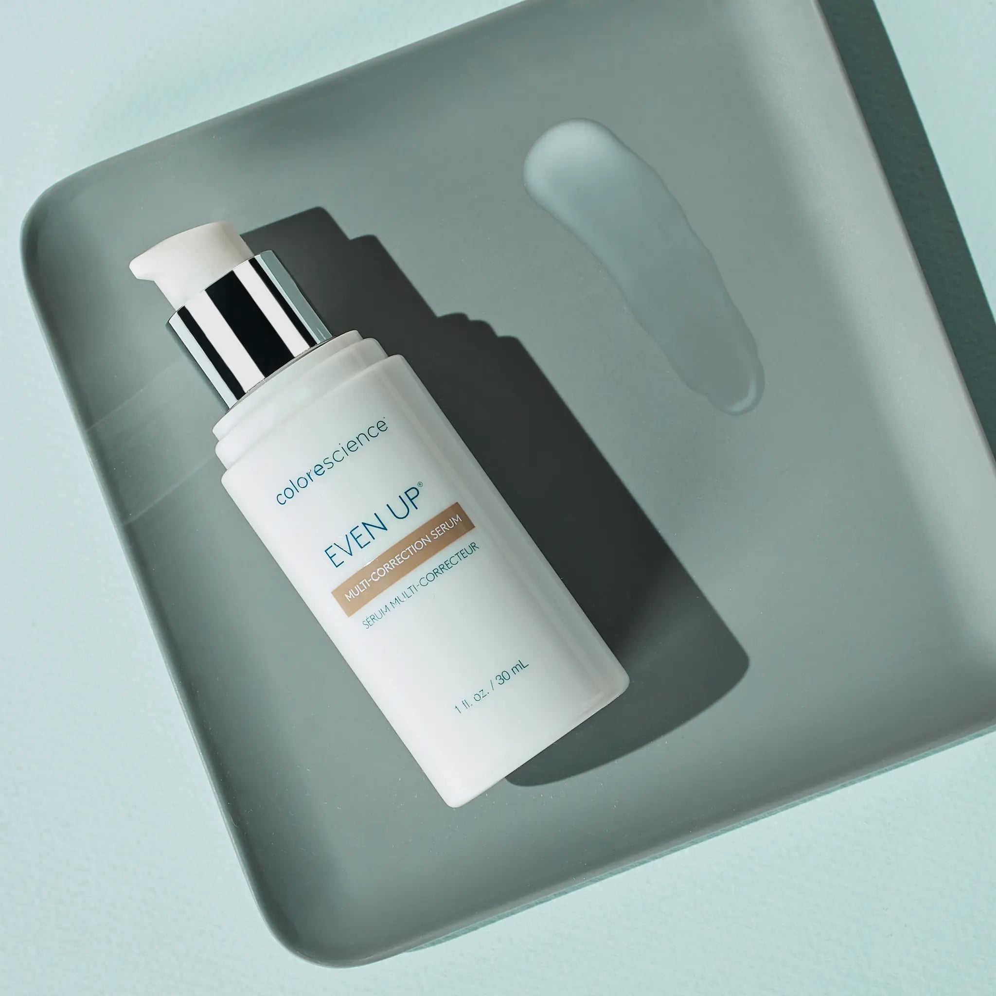 even up serum lay flat with serum swatch || all
