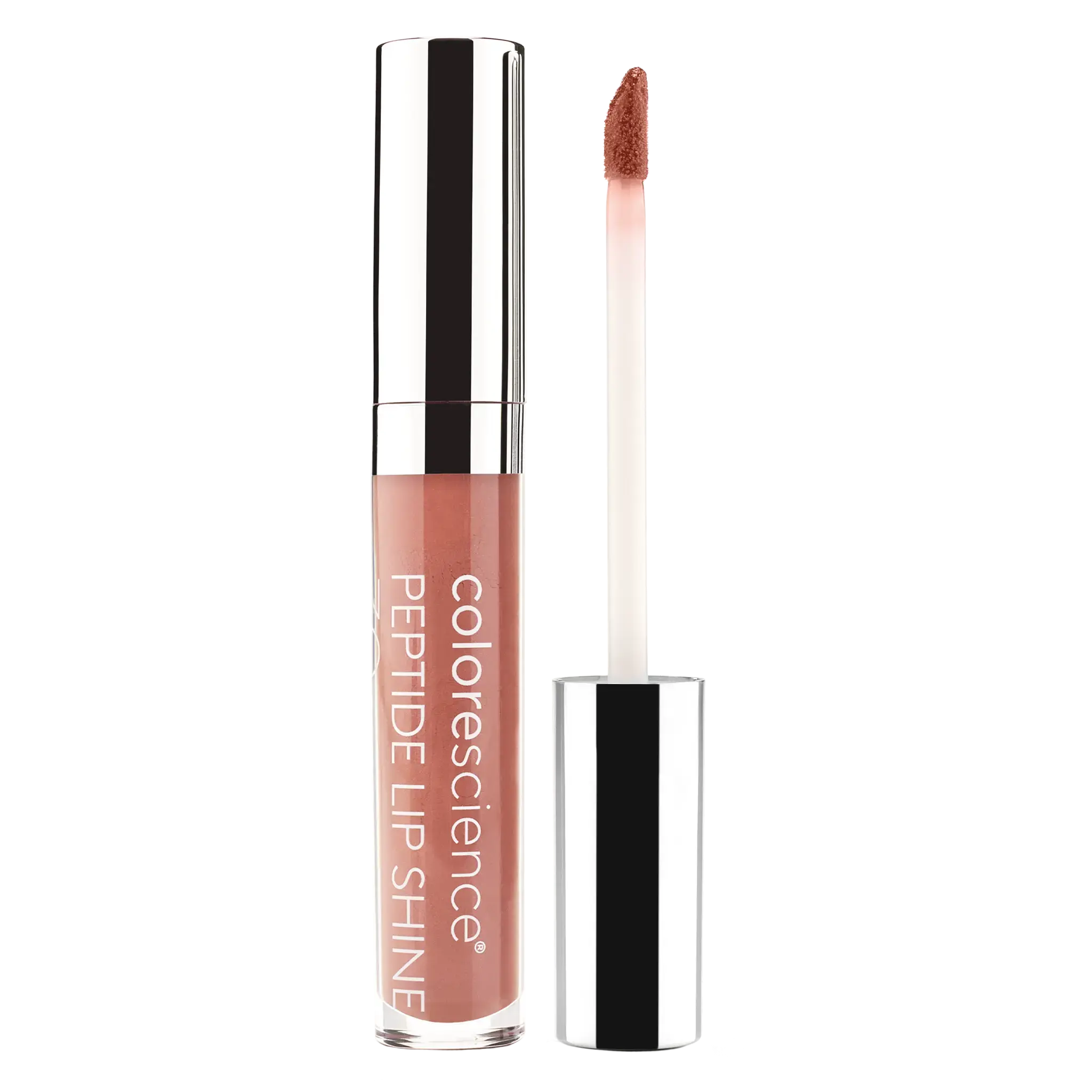 Peptide Lip Shine SPF 30 champagne bottle || champagne